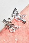 urbanoutfitters.com | Large Butterfly Slide Clips 2-Pack