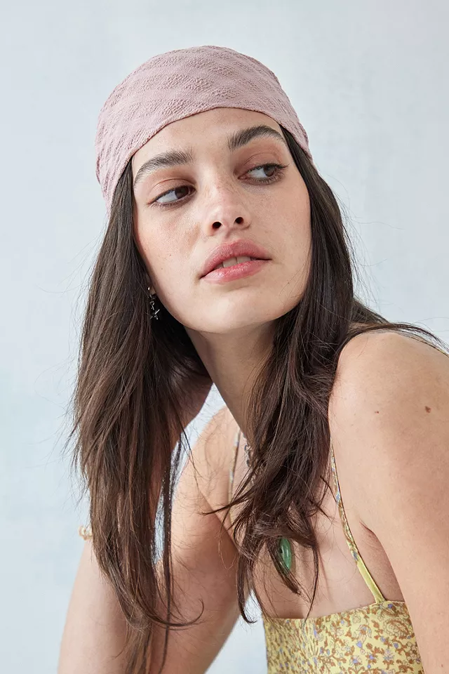 urbanoutfitters.com | Textured Headscarf  Rose