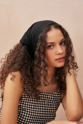 2 Nœuds Cravate Cheveux Urban Outfitters - Couleur Bleu Et Jaune, Scrunchie, Neuf étiqueté