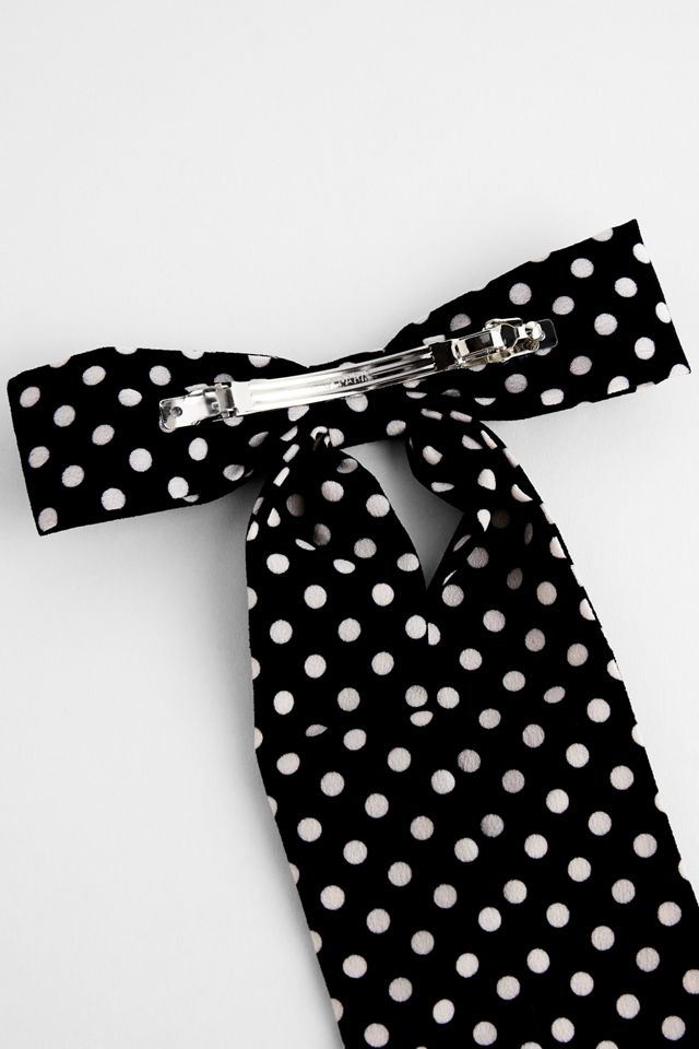 Nœud pour cheveux à pois UO #3