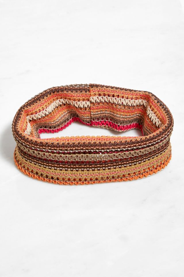 Woven Stripe Stretch Headband | Urban Outfitters UK