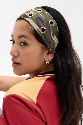 Camouflage Eyelet Headband