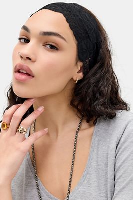 Bandeau en dentelle extra large