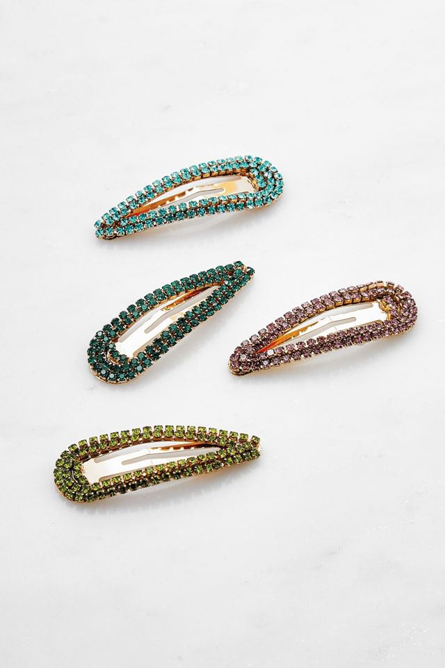 Diamante Hair Clip Set #1