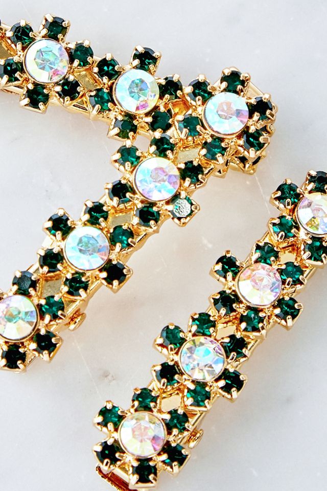 Small Diamanté Claw Clips 3-Pack #1