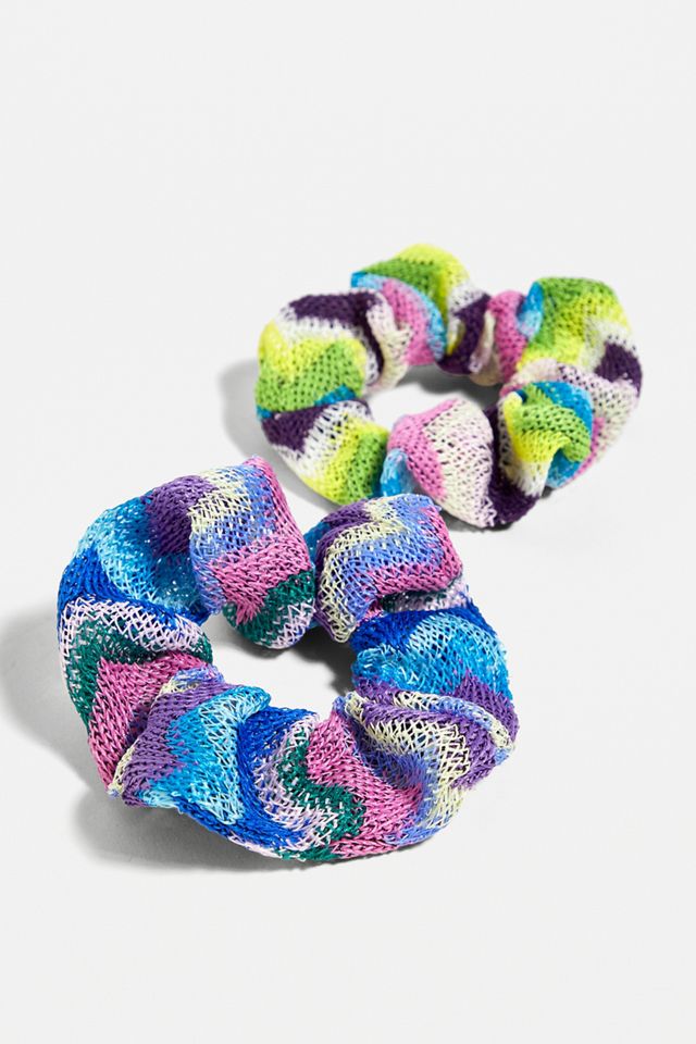 Lot de 2 chouchous en tricot #1