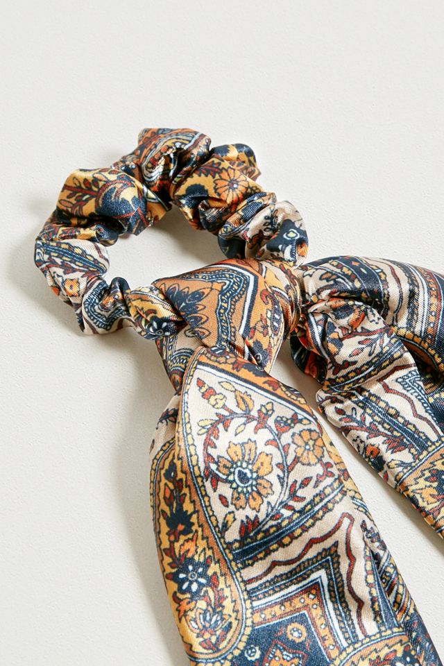 Lana Silk Scarf Scrunchie #2