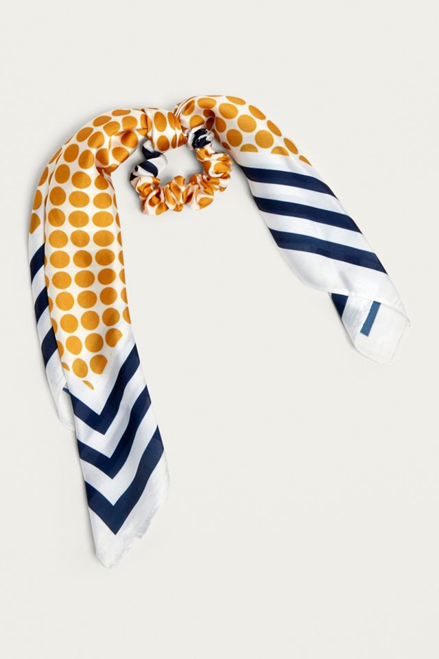 Lana Silk Scarf Scrunchie #1