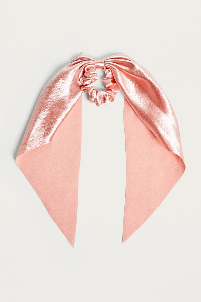 Long Silk Scarf Scrunchie #1