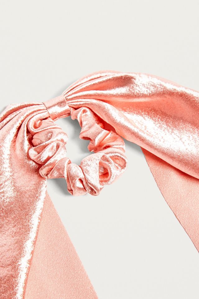 Long Silk Scarf Scrunchie #2