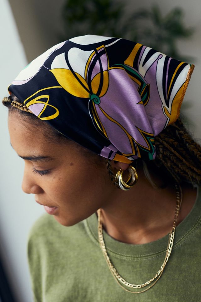 70s Patterned Scarf Urban Outfitters UK