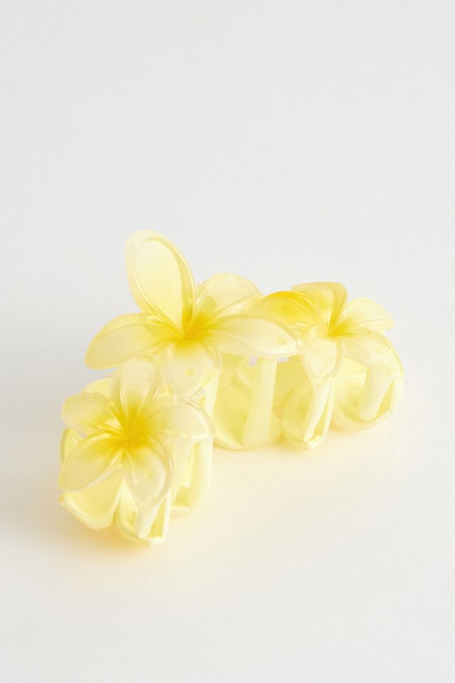 Barrette à fleurs triple UO #1