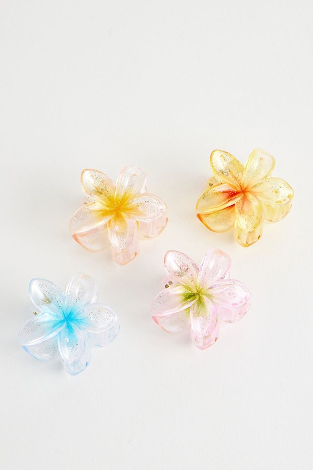 Mini Flower Claw Clips 4-Pack #1