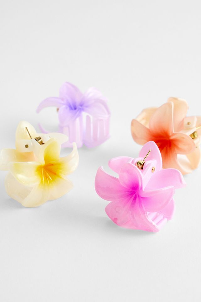 Mini Flower Claw Clips 4-Pack #3