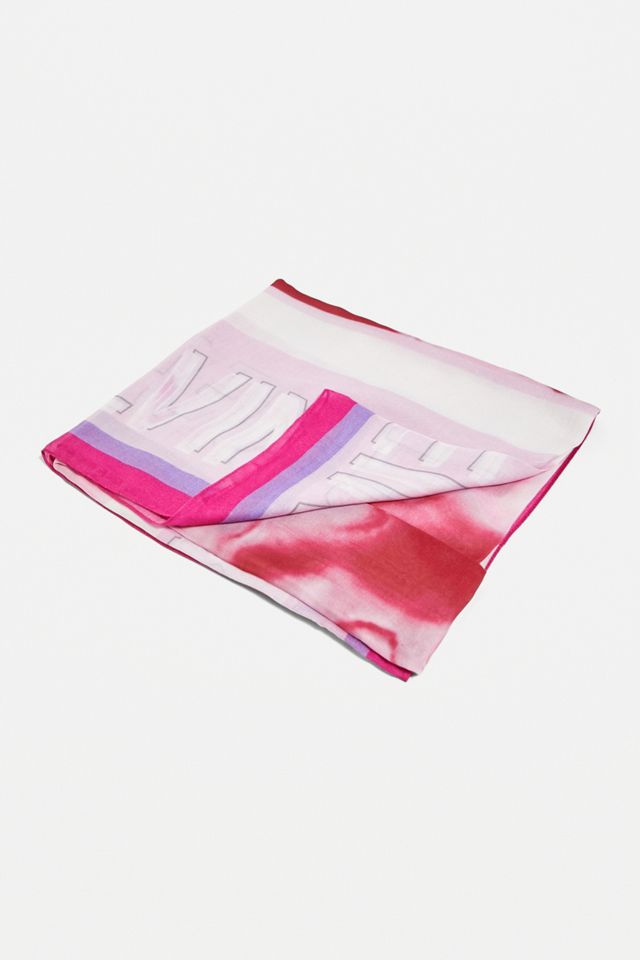 Calvin Klein – Halstuch mit Marmor-Print  #1