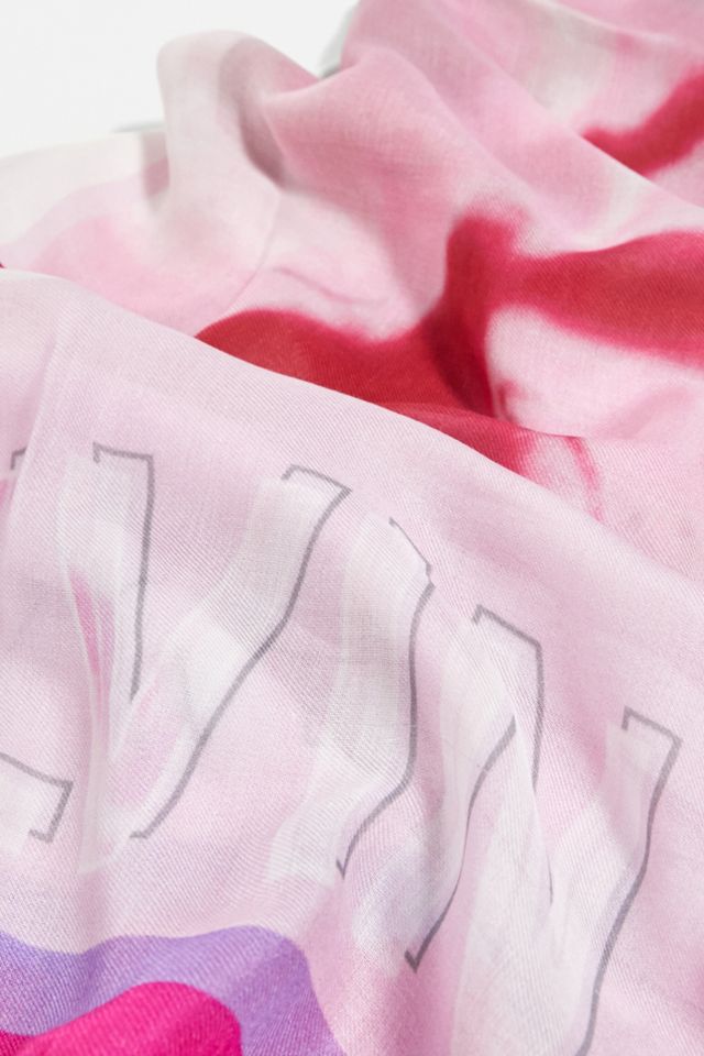 Calvin Klein – Halstuch mit Marmor-Print  #2