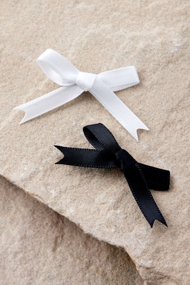 Satin Bow Mini Clips 4-Pack  #2