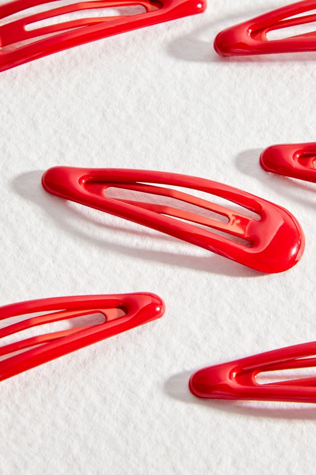 Clips à pression rouges, lot de 6 #2