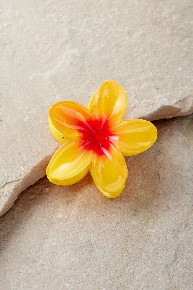 Tropical Flower Claw Clip #1