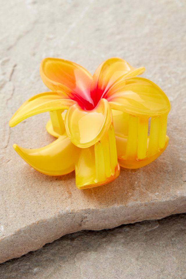 Tropical Flower Claw Clip #2