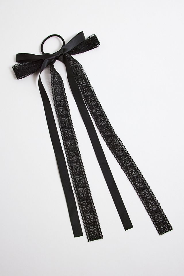 Skinny Ribbon Hair Tie #1