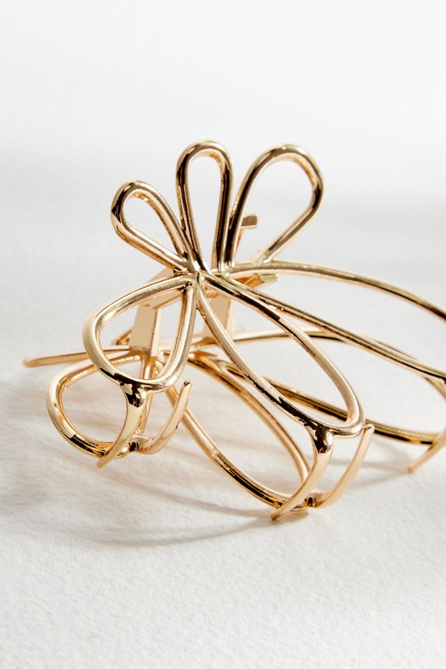 Metal Flower Claw Clip #2
