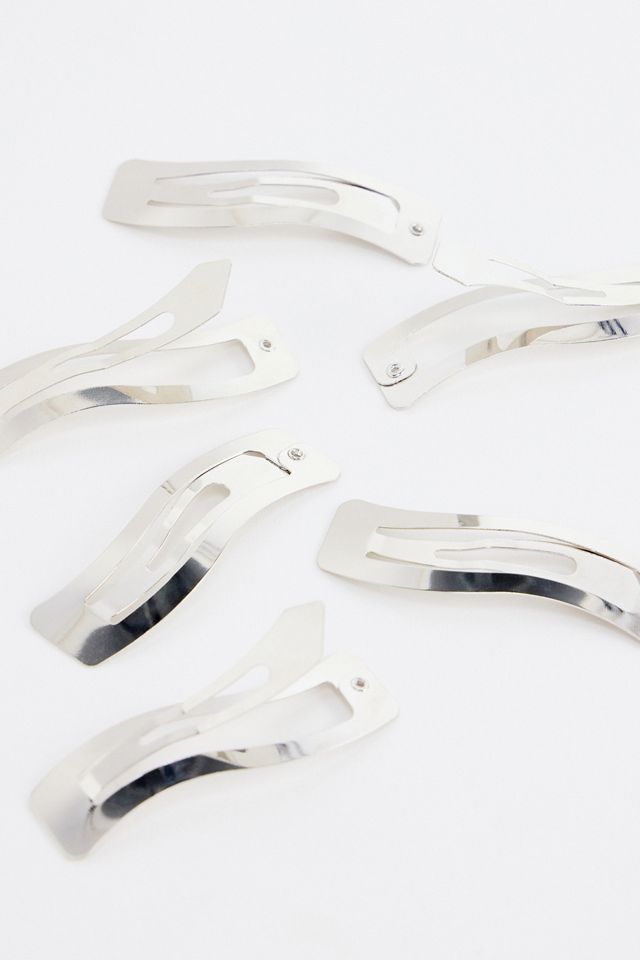 Wave Snap Hair Clips 6-Pack #3