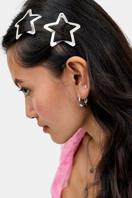 Fermagli per Capelli UO Star Snap XL Confezione da 2