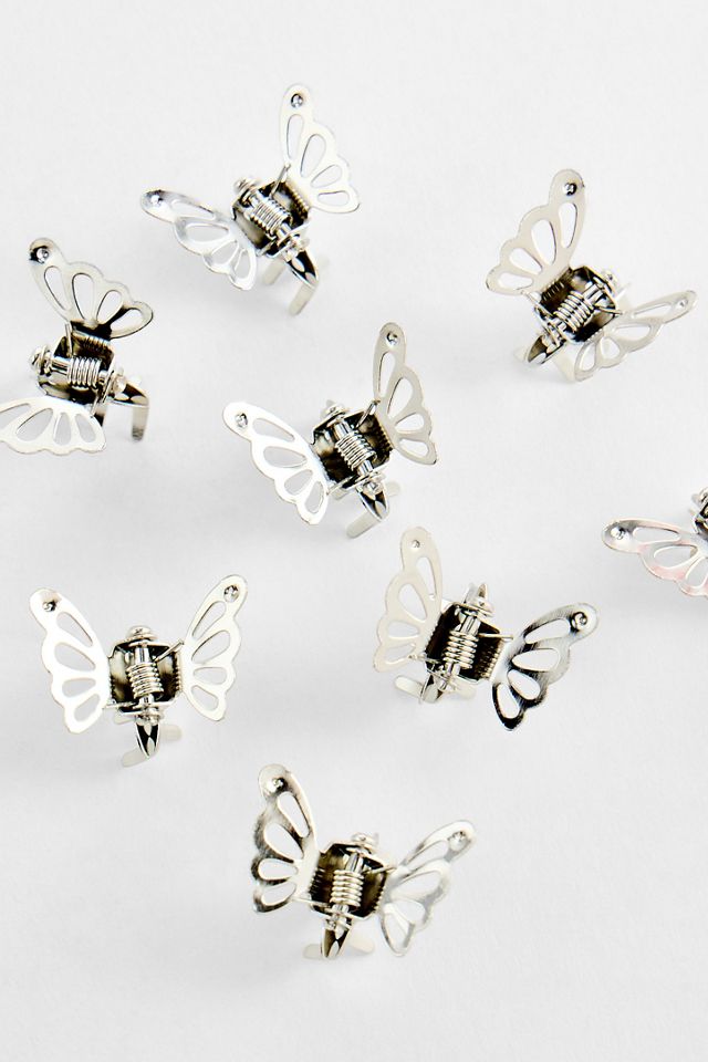 UO Mini Mollette a Farfalla Confezione da 8 #1
