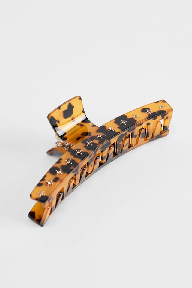 Thin Diamante Claw Clip #1