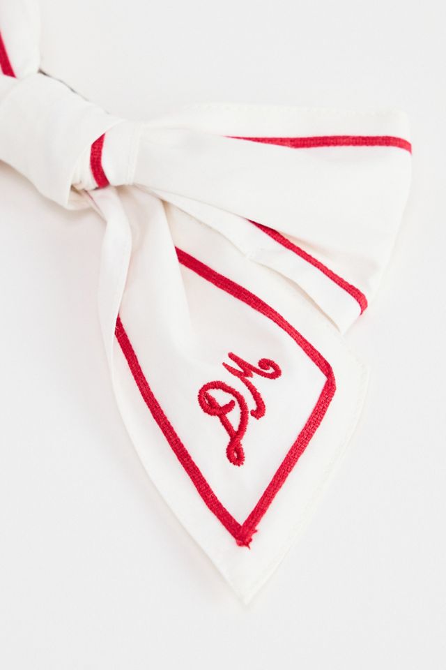 Damson Madder Sailor Bow Clip #2
