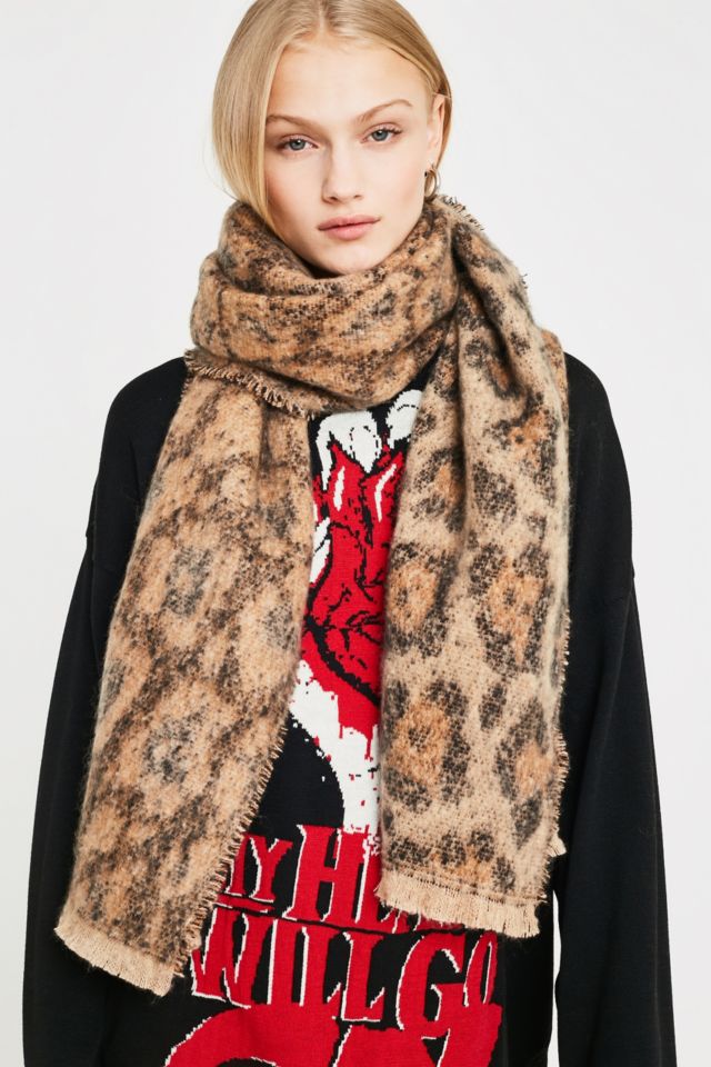 Leopard Blanket Scarf