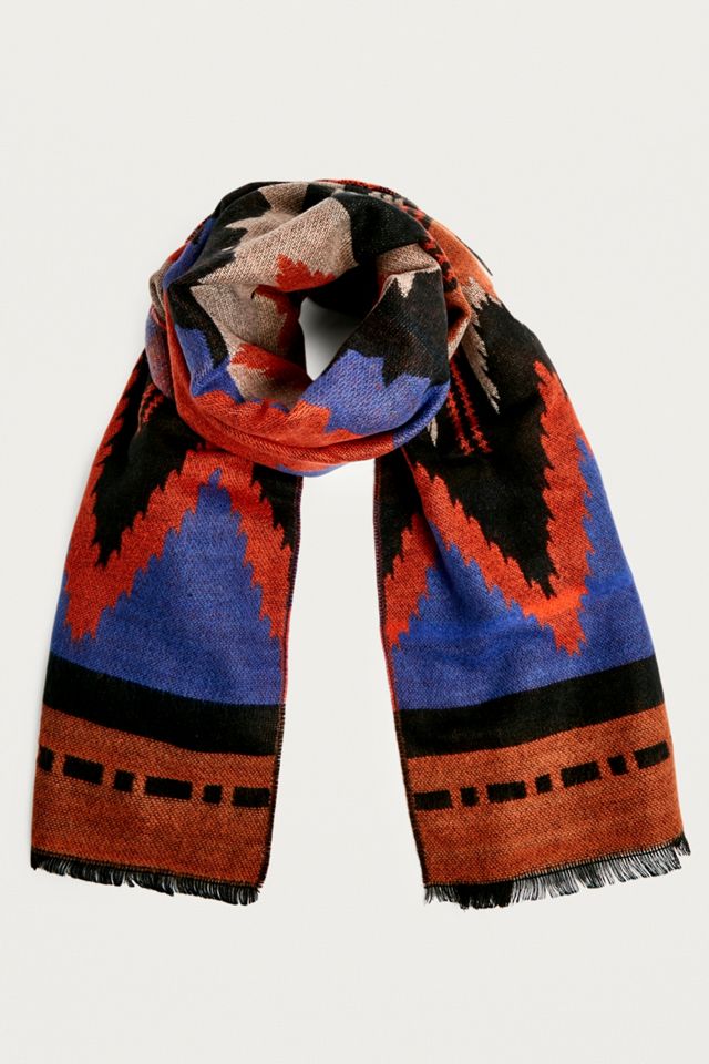 Urban Outfitters – Schal mit Zickzackdesign #3