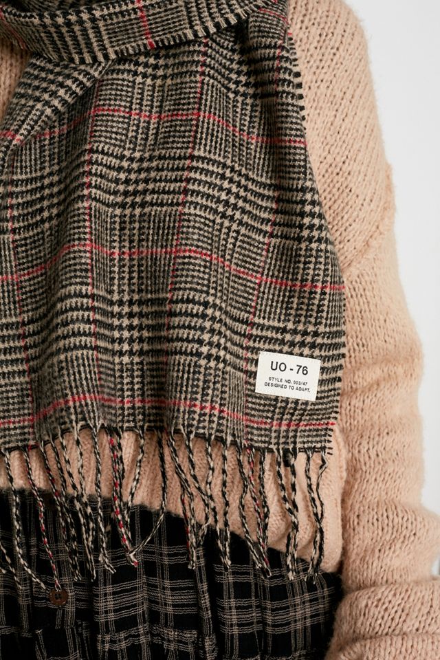 UO Prince Of Wales Check Scarf #1