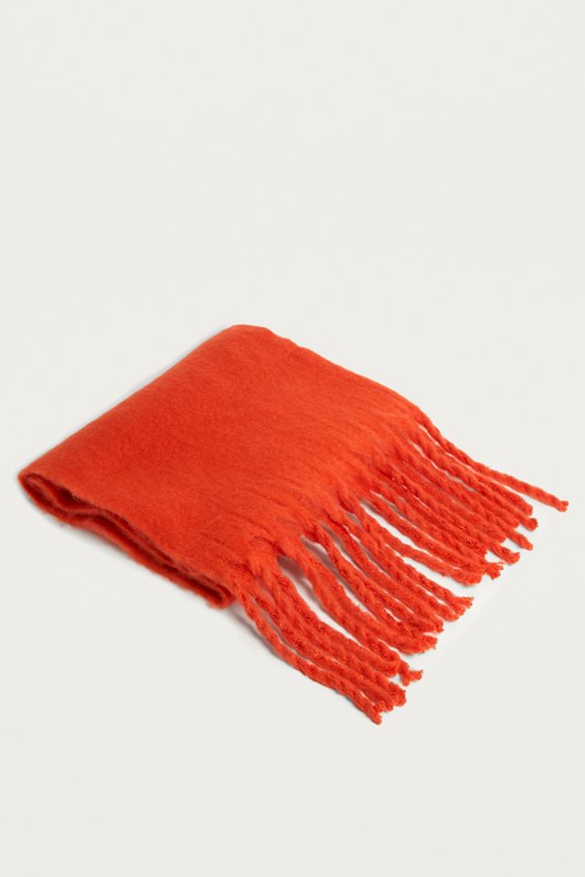 Mini Blanket Fringe Scarf #1