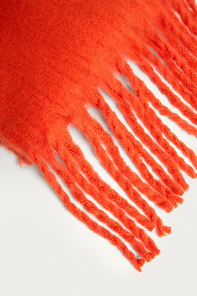 Mini Blanket Fringe Scarf #2