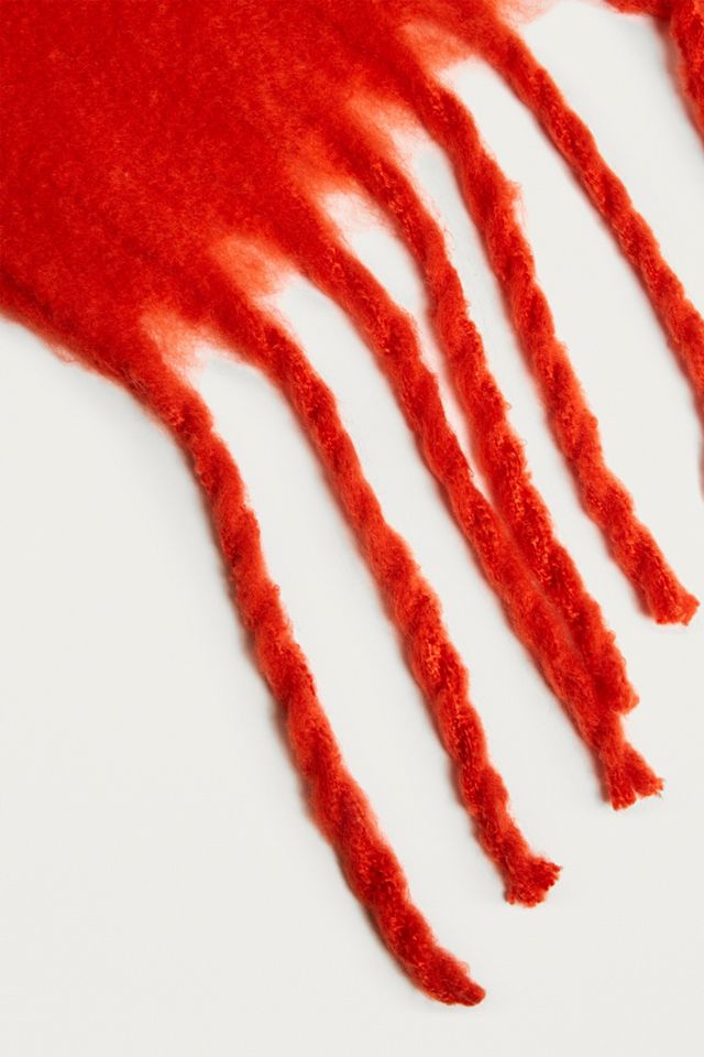Mini Blanket Fringe Scarf #3