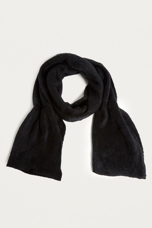 Solid Furry Scarf #1