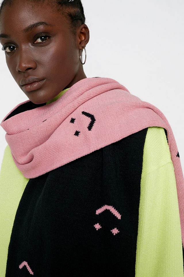 Lazy Oaf – Strickschal „Happy Sad“ #1