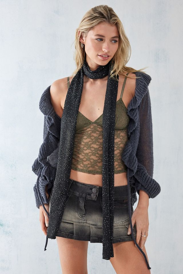 UO Meerjungfrau Strickschal