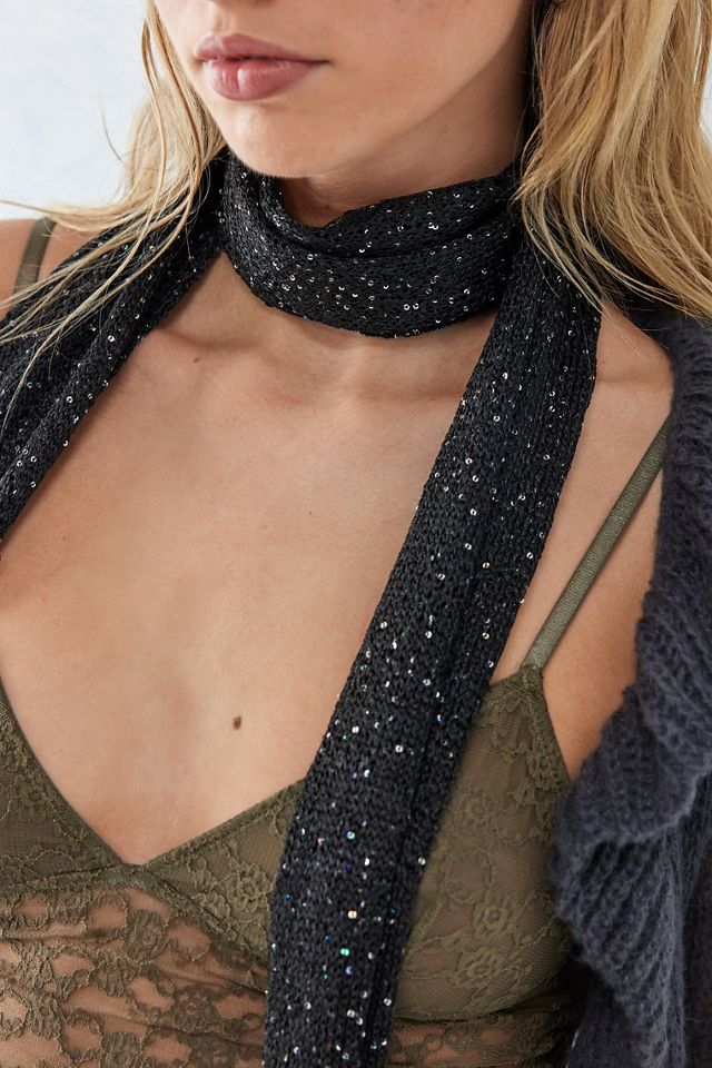 UO Meerjungfrau Strickschal #1