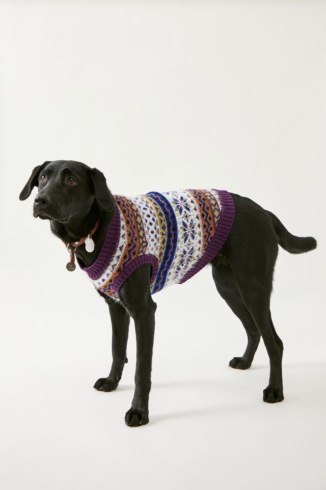 UO Petfitters - Pull pour chien en jacquard Fair Isle #2