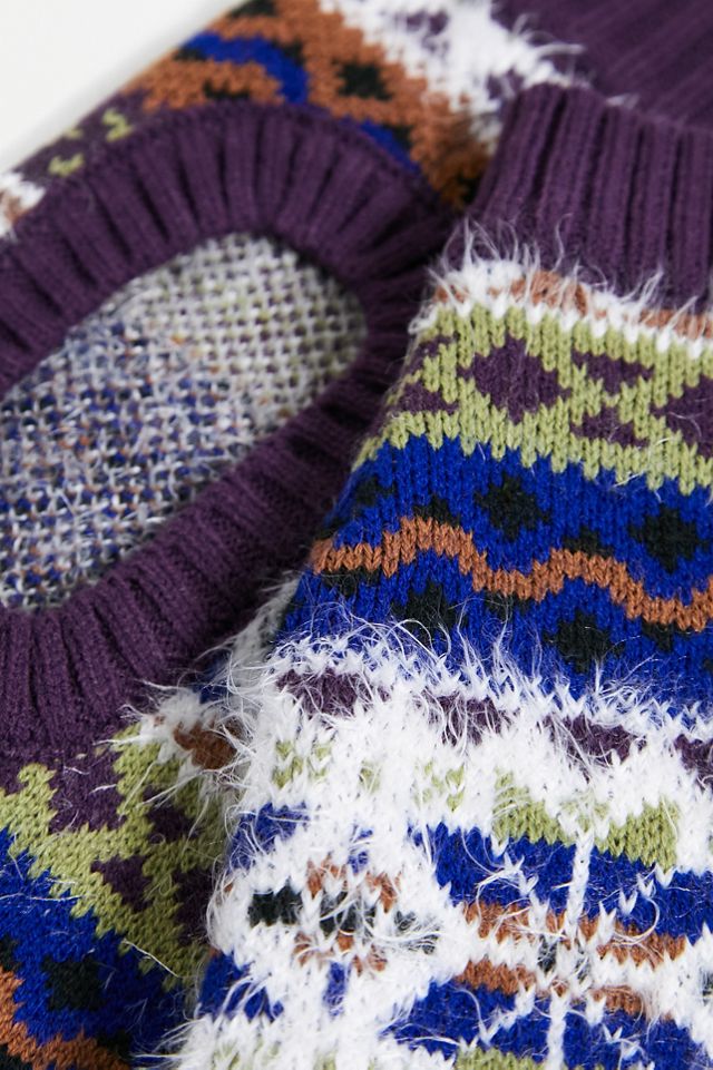 UO Petfitters - Pull pour chien en jacquard Fair Isle #4