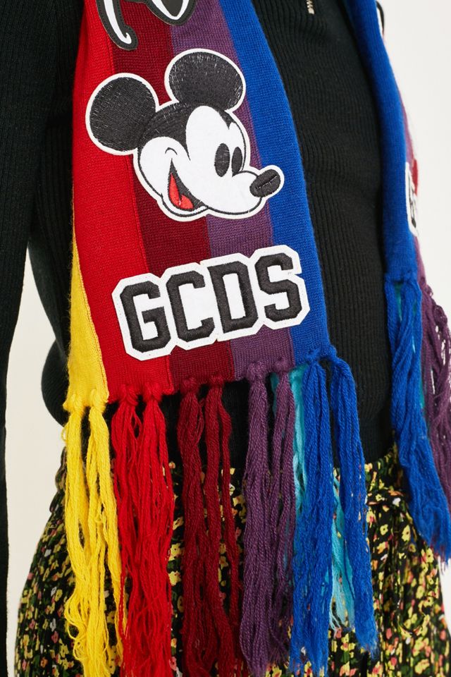 GCDS Disney Mickey Scarf Urban Outfitters UK