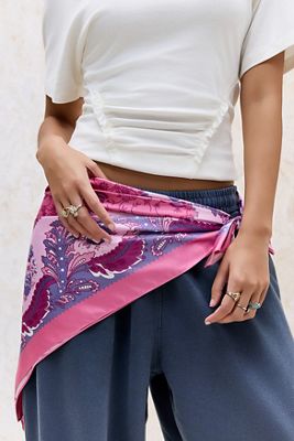 Foulard UO in Seta con Fantasia
