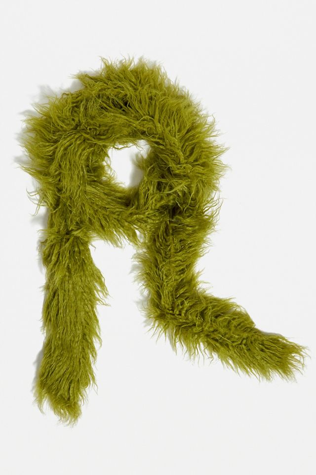 UO Faux Fur Scarf #1