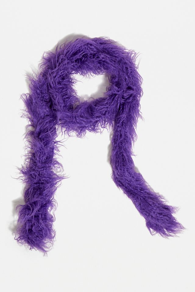 UO Faux Fur Scarf #1
