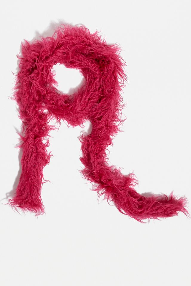 UO Faux Fur Scarf #1