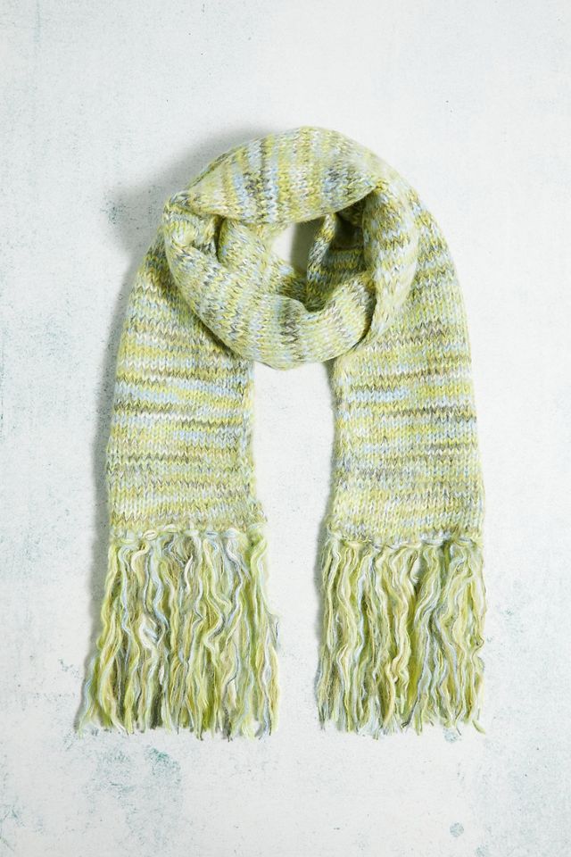 UO Tallie Fluffy Space-Dye Scarf  #1