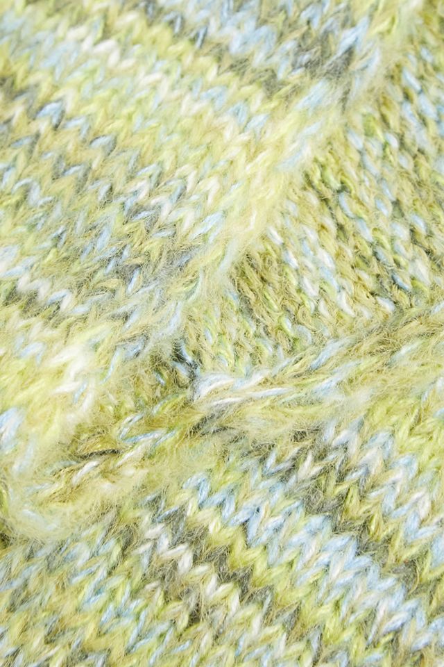 UO Tallie Fluffy Space-Dye Scarf  #3